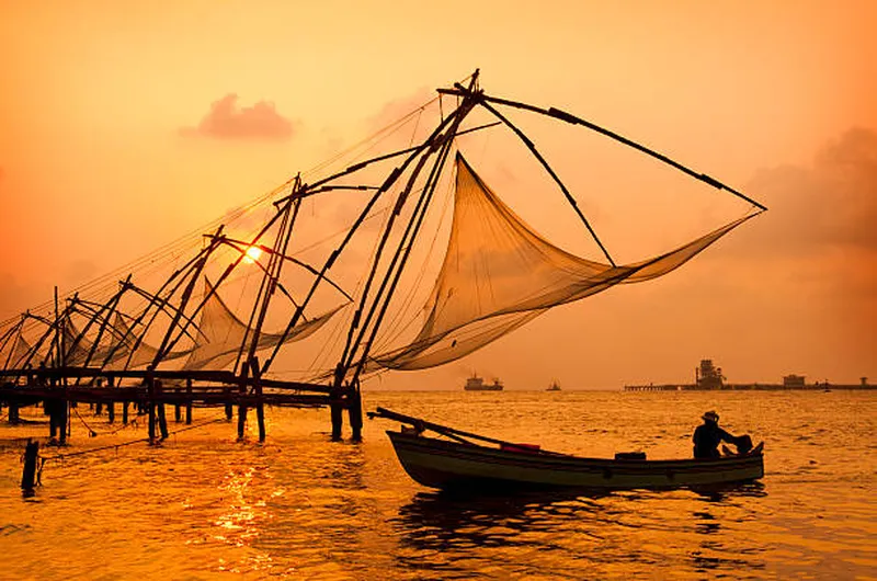 Image Kochi - Chinese Fishing Nets image beautiful image beautiful image beautiful image beautiful image beautiful image beautiful image beautiful image beautiful - A Sunset Over Chinese Fishing Nets By A Canoe In Cochin Stock ...