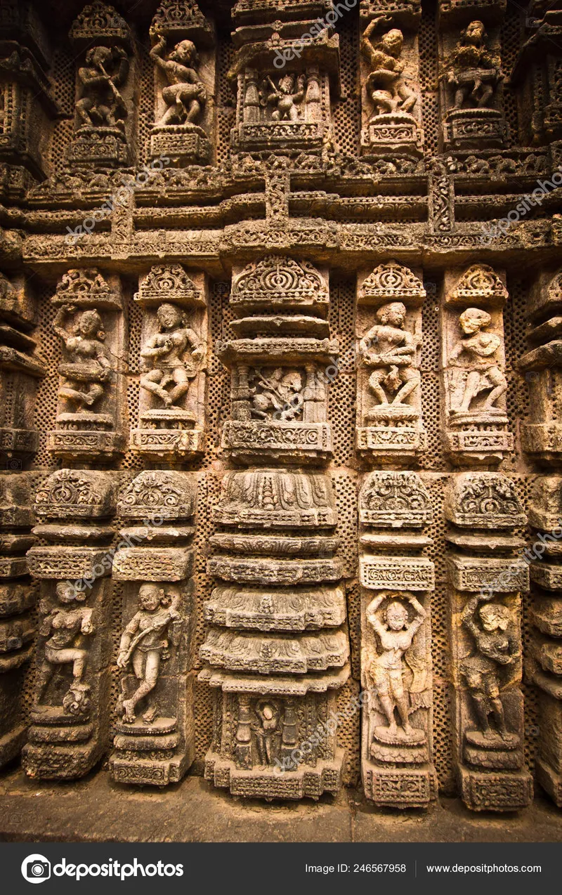 Image Konark Sun Temple - UNESCO World Heritage Site image beautiful image beautiful image beautiful image beautiful - Konark India January 2016 Beautiful Stone Carving Sun Temple 13Th ...