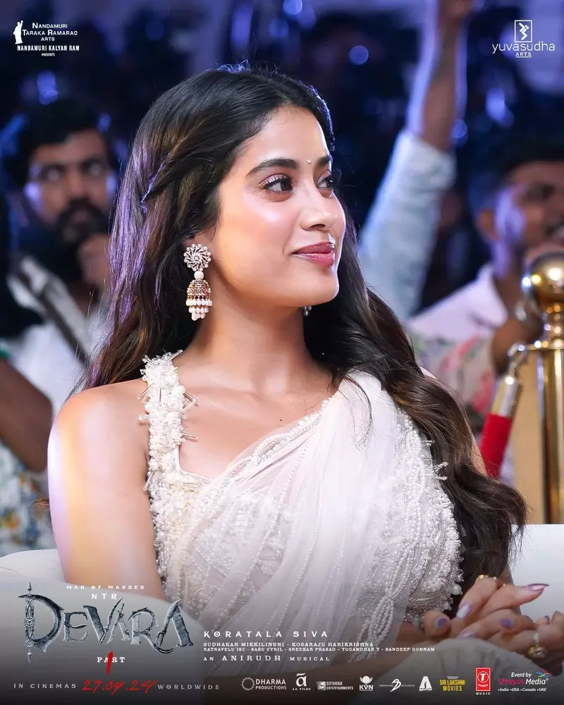 Image Kosaraju Hari Krishna image beautiful image beautiful - NTR and Janhvi Kapoor at Devara Chennai Event Photos | NTR and ...