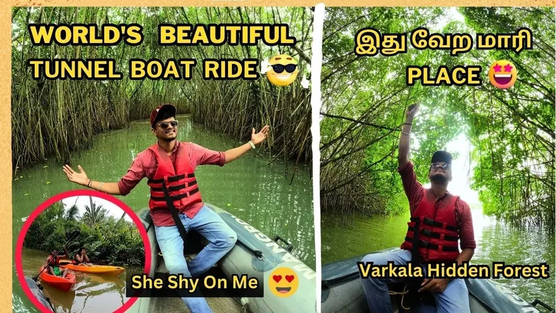 Image Kumarakom - Houseboat Rides image beautiful image beautiful image beautiful - Most Beautiful Place in Kerala| Amazing Tunnel Boat Ride| Mangrove ...