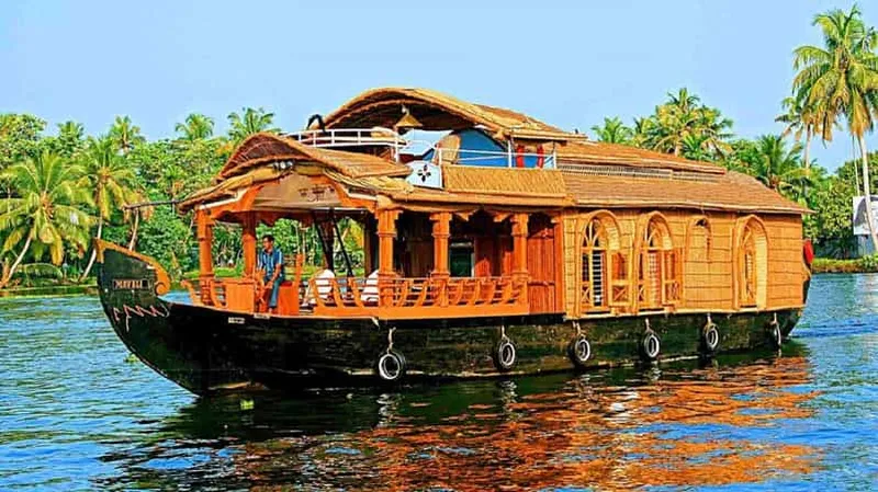 Image Kumarakom - Houseboat Rides image beautiful image beautiful image beautiful image beautiful - Nature Beauty, Backwater of Kerala Tour (05 Nights/06 Days ...