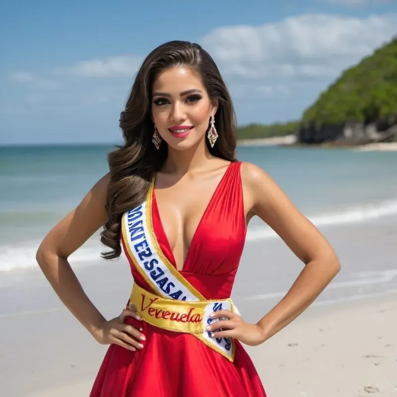 Image Lady A image beautiful image beautiful image beautiful image beautiful - Miss Venezuela 2024 a beautiful Venezuelan woman sta...