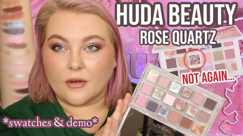 Image Lauren image beautiful image beautiful image beautiful image beautiful image beautiful - WHY The Goop Shadow AGAIN?! Huda Beauty Rose Quartz Palette ...