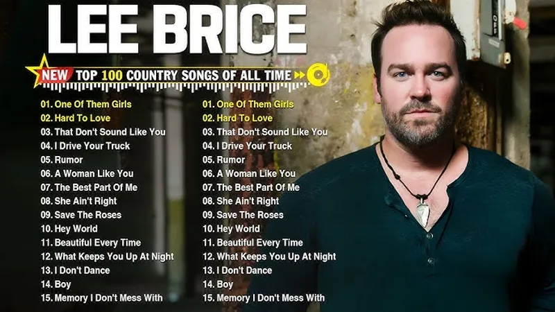 Image Lee Brice image beautiful image beautiful image beautiful image beautiful - Lee Brice's Greatest Hits Full Album 2024 - Best Country Songs Of ...