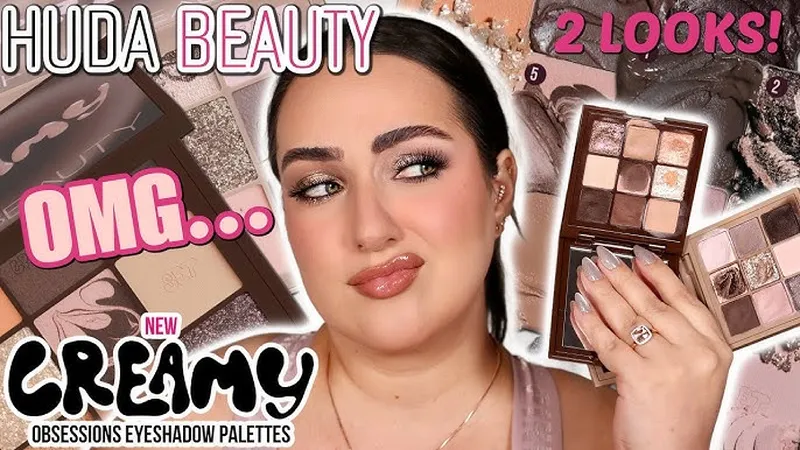 Image Left Eye image beautiful image beautiful image beautiful image beautiful image beautiful - HUDA BEAUTY CREAMY OBSESSIONS PALETTES! WAS THIS THE RIGHT MOVE ...