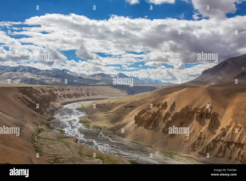 Image Leh-Ladakh - High-altitude Desert image beautiful image beautiful image beautiful image beautiful - Beautiful mountain landscape in Ladakh. View from the Manali - Leh ...