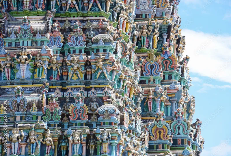 Image Madurai - Meenakshi Temple image beautiful image beautiful - The beautiful Meenakshi Amman Temple in Madurai in the south ...