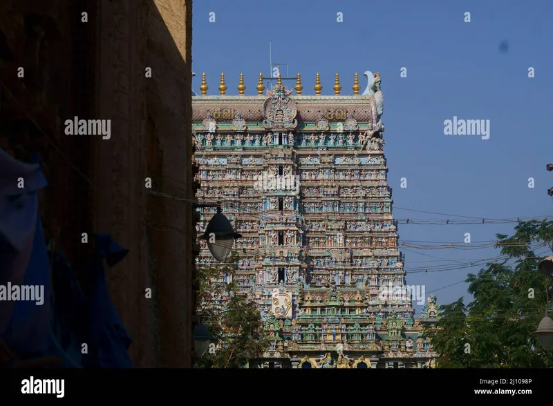 Image Madurai - Meenakshi Temple image beautiful image beautiful image beautiful image beautiful - bright and beautiful view of madurai meenakshi amman temple Stock ...