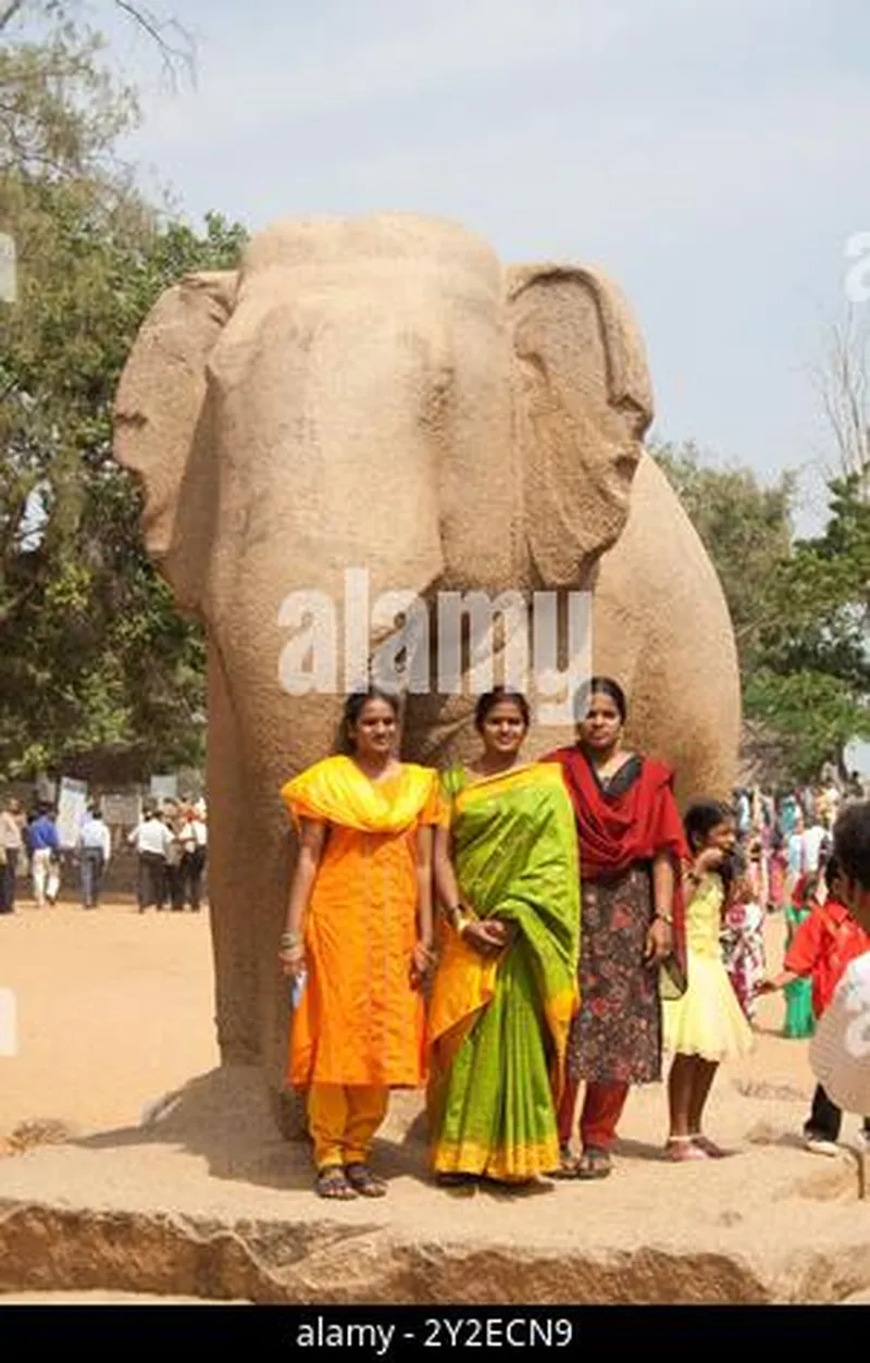 Image Mahabalipuram - Pancha Rathas image beautiful image beautiful - Beautiful children playing and posing for the tourist in the ...