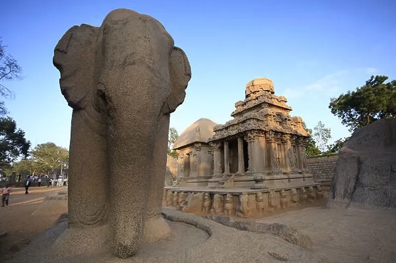 Image Mahabalipuram - Pancha Rathas image beautiful image beautiful image beautiful - The Five Rathas, Mamallapuram (UNESCO World Heritage Site)