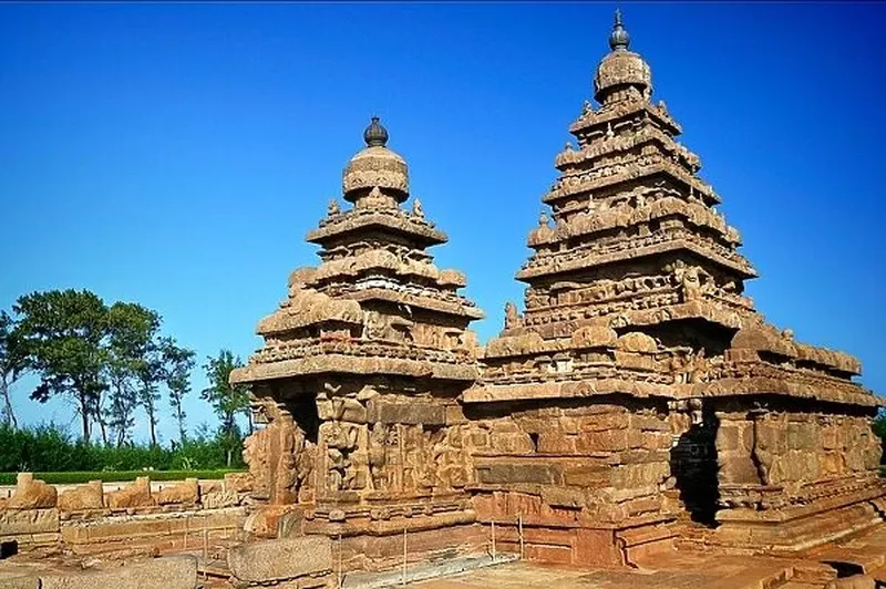 Image Mahabalipuram - Shore Temples image beautiful - Shore temple at Mahabalipuram Our beautiful Wall Art and Photo ...