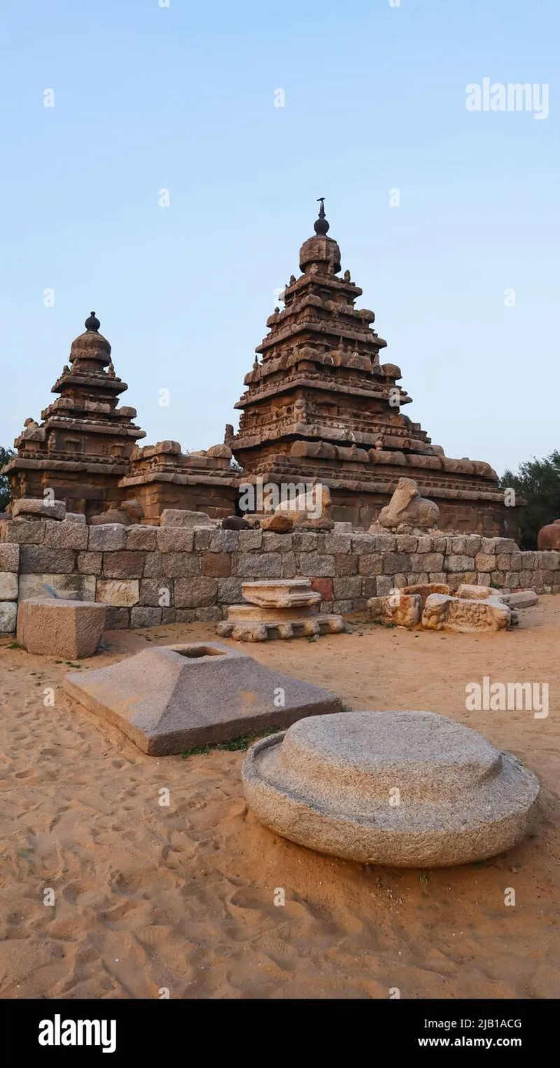 Image Mahabalipuram - Shore Temples image beautiful - Beautiful Evening View Shore Temple, 8th century Hindu Temple ...