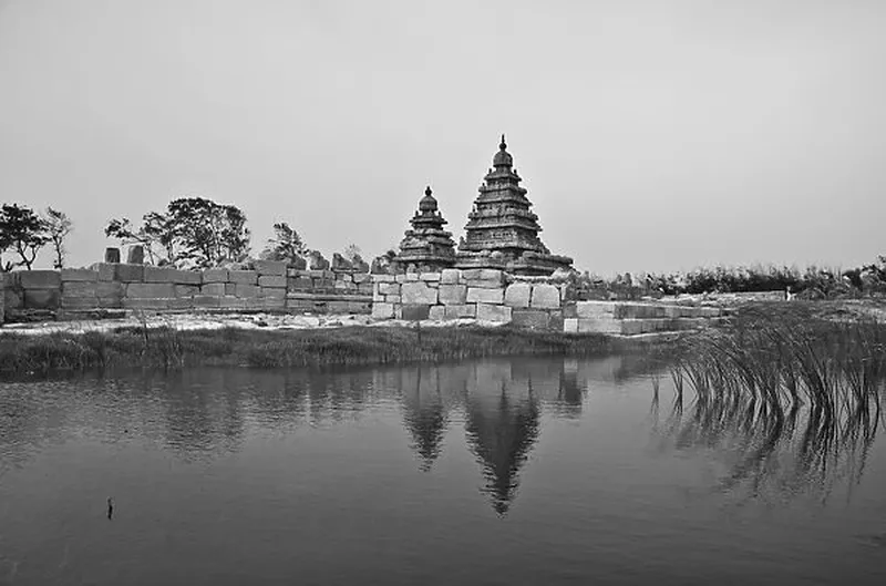 Image Mahabalipuram - Shore Temples image beautiful image beautiful image beautiful image beautiful image beautiful - Sea shore temple with Reflection Our beautiful Wall Art and Photo ...