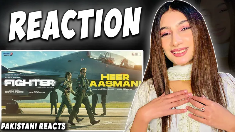 Image Mamta Anand image beautiful image beautiful - Fighter: Heer Aasmani (Song) Reaction | Hrithik, Deepika, Anil ...