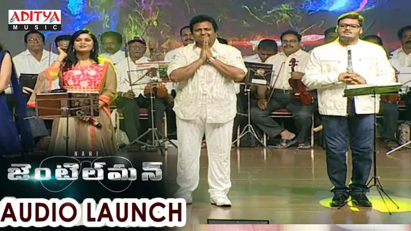 Image Mani Sharma image beautiful - Mani Sharma Musical Live Stage Performance At Gentleman Audio ...