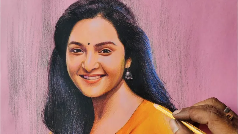 Image Manju Warrier image beautiful image beautiful image beautiful image beautiful - Malayalam Actress Manju Warrier Pencil Drawing Video | Realistic ...