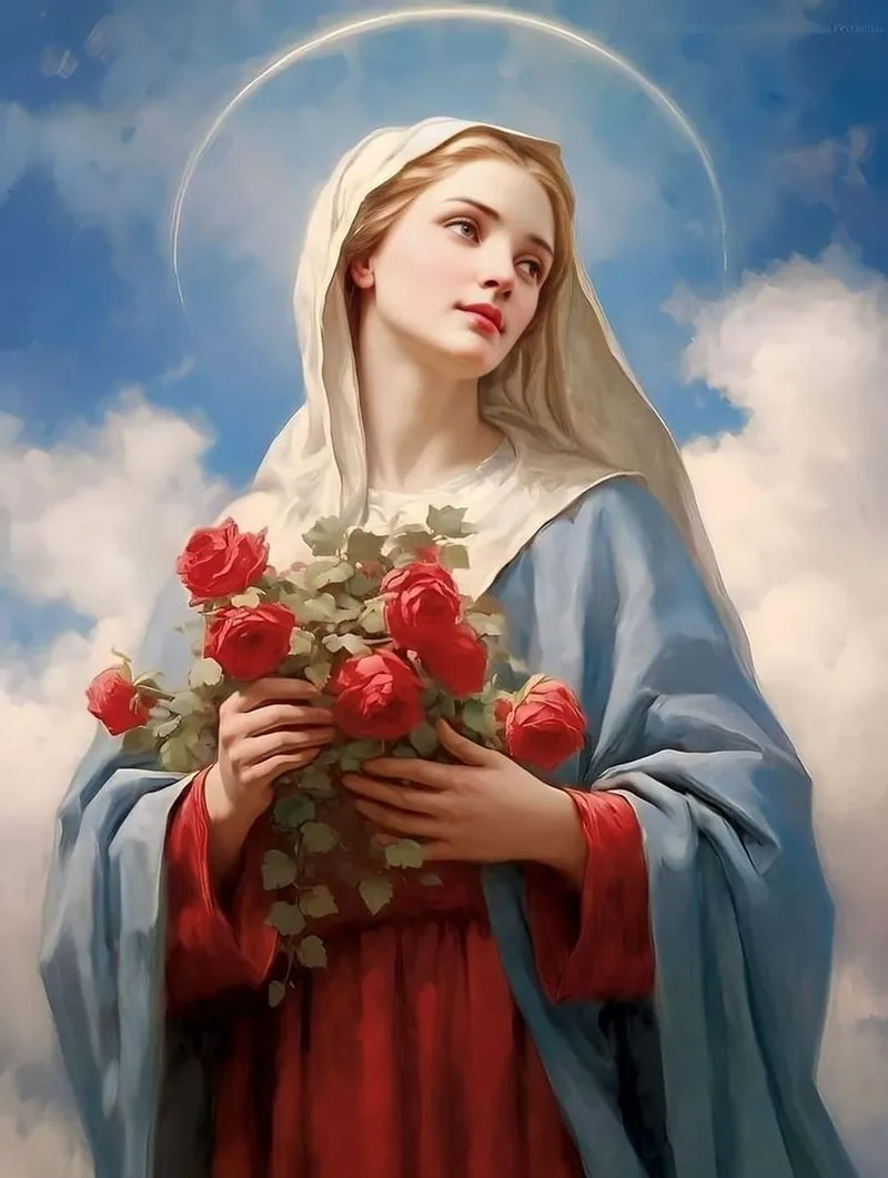 Image Mary image beautiful - Catholic Warriors | 