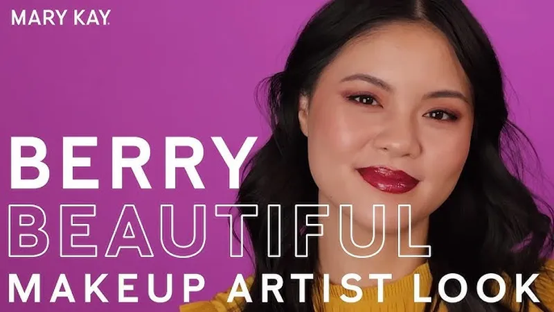 Image Mary image beautiful image beautiful - Berry Beautiful Makeup Tutorial | Fall Makeup Look | Mary Kay ...