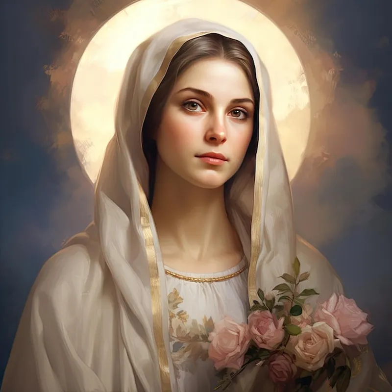 Image Mary image beautiful image beautiful - Beautiful Virgin Mary Our Lady painted style christian saint ...