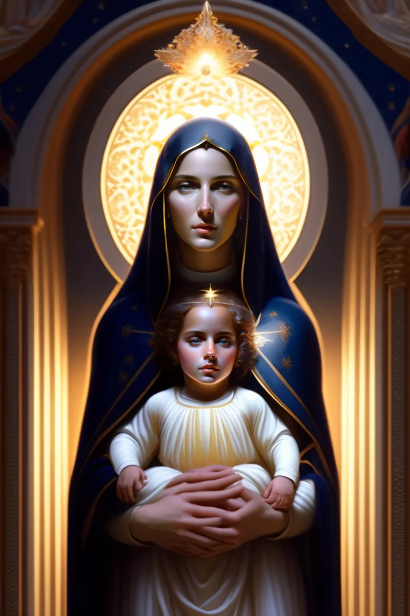 Image Mary image beautiful image beautiful image beautiful image beautiful image beautiful - Lexica - Virgin mary mother of jesus full body with beautiful robe ...