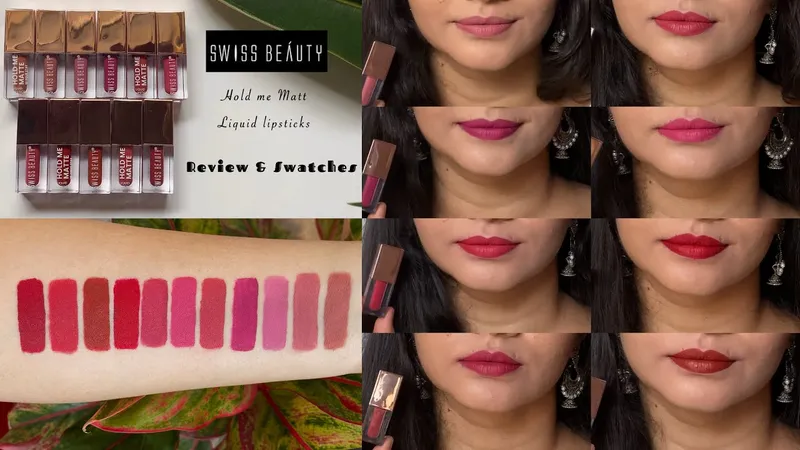 Image Matthew image beautiful image beautiful image beautiful image beautiful - NEW* SWISS BEAUTY Hold Me Matt Liquid Lipstick | REVIEW & SWATCHES ...