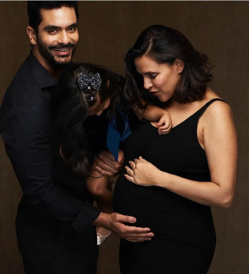 Image Mehr (Neha and Angad's daughter) image beautiful - Neha Dhupia, Angad Bedi to become parents for the second time