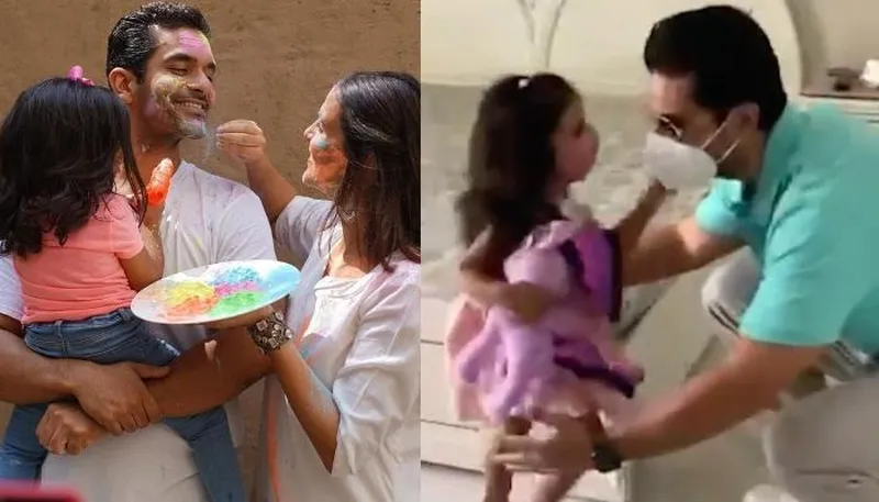 Image Mehr (Neha and Angad's daughter) image beautiful image beautiful image beautiful - Angad Bedi Hugs Daughter, Mehr After Recovering From COVID-19 ...