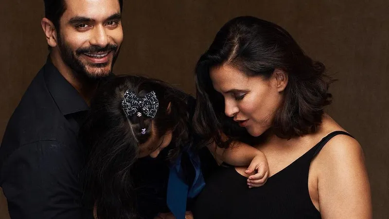 Image Mehr (Neha and Angad's daughter) image beautiful image beautiful image beautiful image beautiful - Neha Dhupia and Angad Bedi Announce Second Pregnancy: Thank You, God