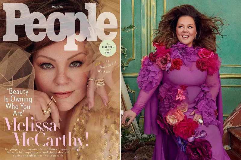 Image Melissa image beautiful - Melissa McCarthy Graces Cover of PEOPLE's Beautiful Issue (Exclusive)