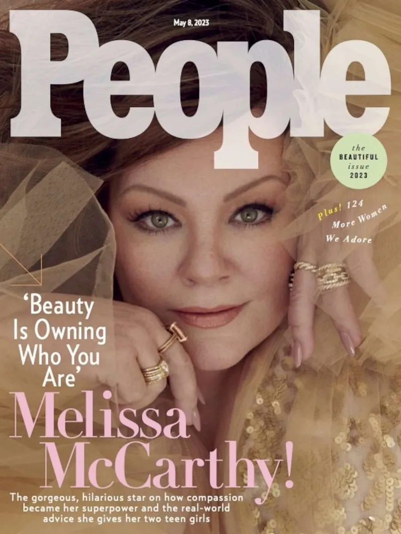 Image Melissa image beautiful image beautiful image beautiful - Melissa McCarthy is the cover star of People's 2023 'Beautiful ...