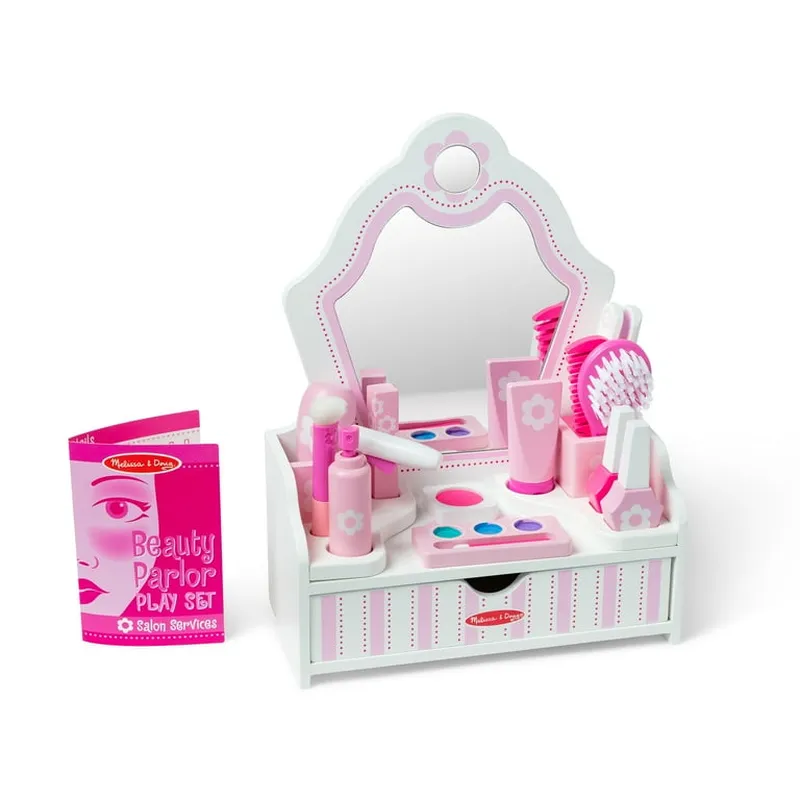 Image Melissa image beautiful image beautiful image beautiful image beautiful image beautiful image beautiful image beautiful image beautiful image beautiful image beautiful - Melissa & Doug Wooden Beauty Salon Play Set with Vanity, 18 Pieces ...