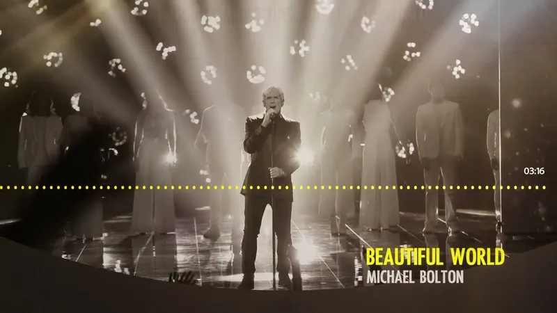 Image Michael image beautiful - Michael Bolton - Beautiful World (Lyric Video) - YouTube