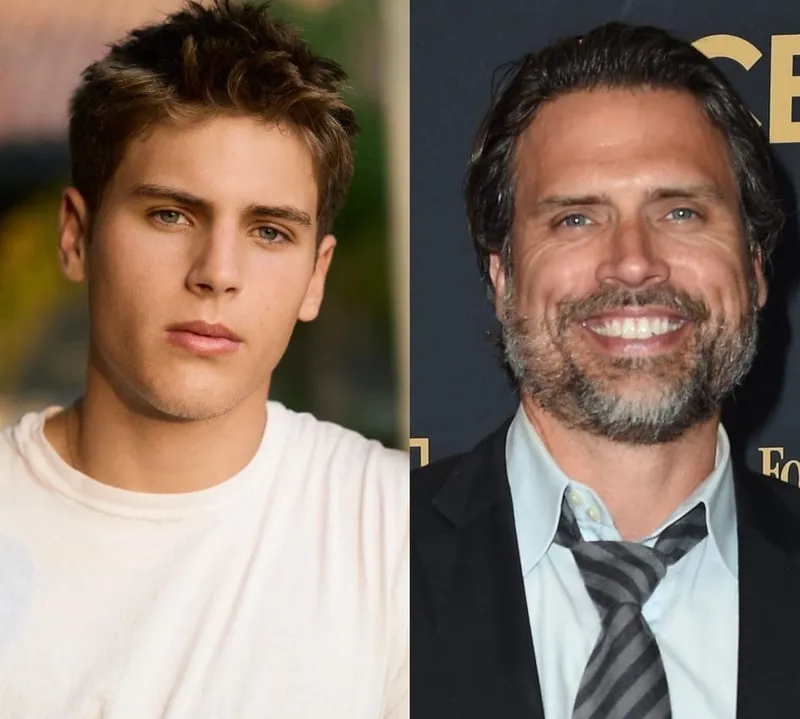 Image Michael image beautiful image beautiful image beautiful image beautiful image beautiful - The Bold and the Beautiful Casts Joshua Morrow's Son, Crew, as the ...