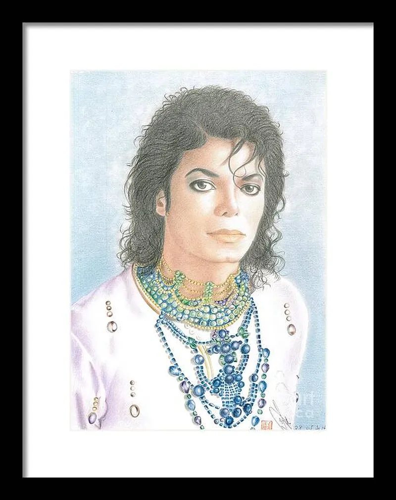 Image Michael Jackson image beautiful image beautiful image beautiful image beautiful image beautiful image beautiful image beautiful - Michael Jackson - Our Beautiful Prince Framed Print by Eliza Lo ...