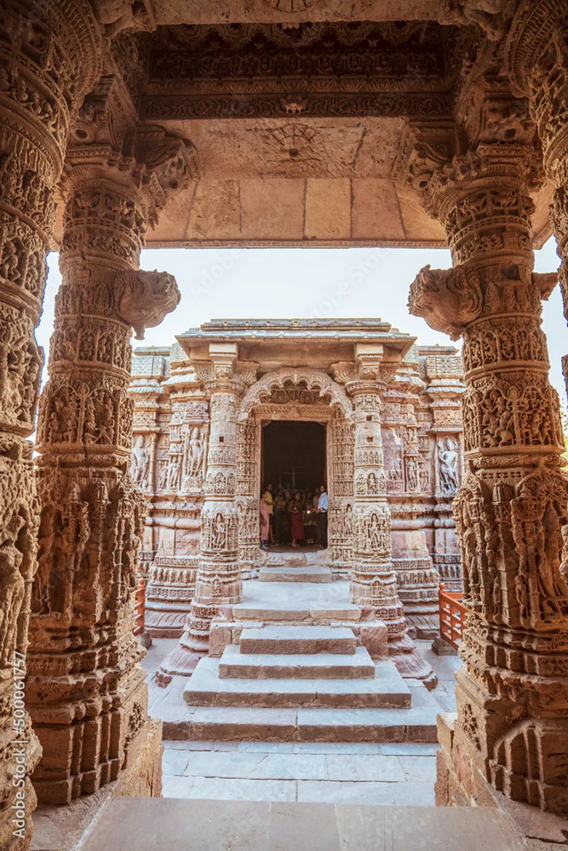 Image Mount Abu - Dilwara Temples image beautiful - Beautiful shot of old stone arch building with stairs in Dilwara ...