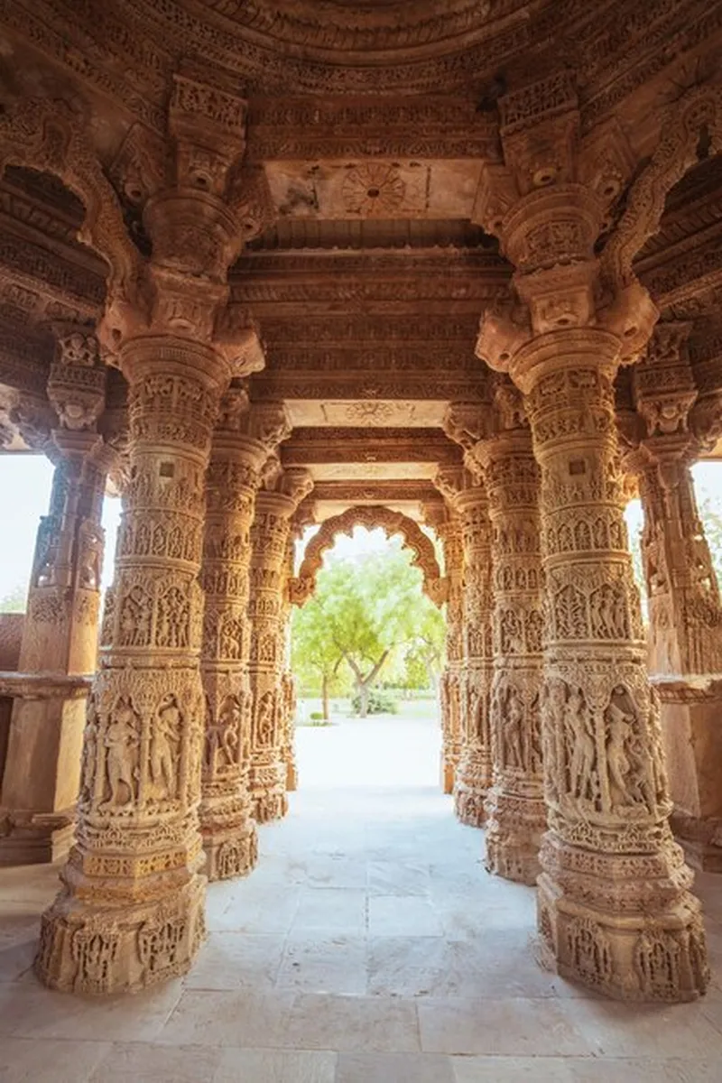 Image Mount Abu - Dilwara Temples image beautiful image beautiful image beautiful image beautiful image beautiful - Premium Photo | Beautiful shot of old many stone poles to light at ...