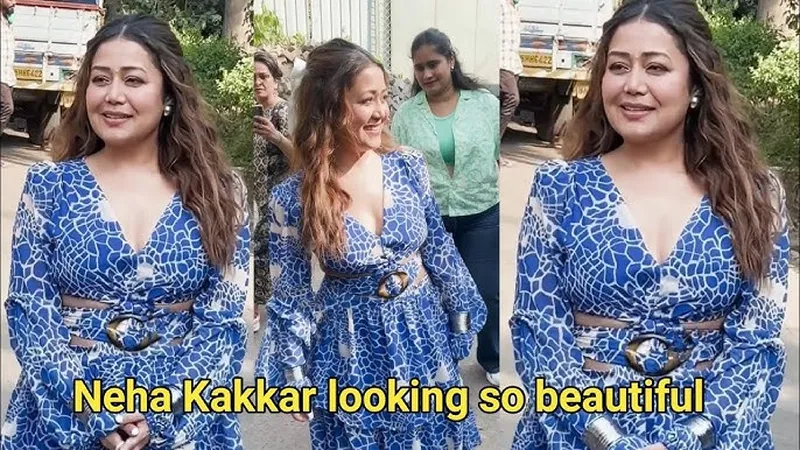 Image Mumbai - Bollywood City image beautiful image beautiful image beautiful image beautiful - singer Neha Kakkar spotted Film City Mumbai she is looking so ...