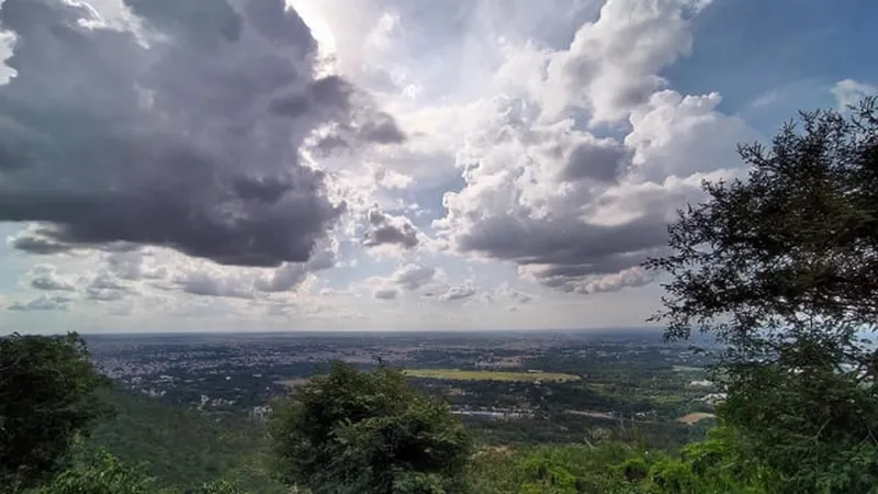 Image Mysore - Chamundi Hill image beautiful - The first picture is of Mysore railway & the second os of the view ...