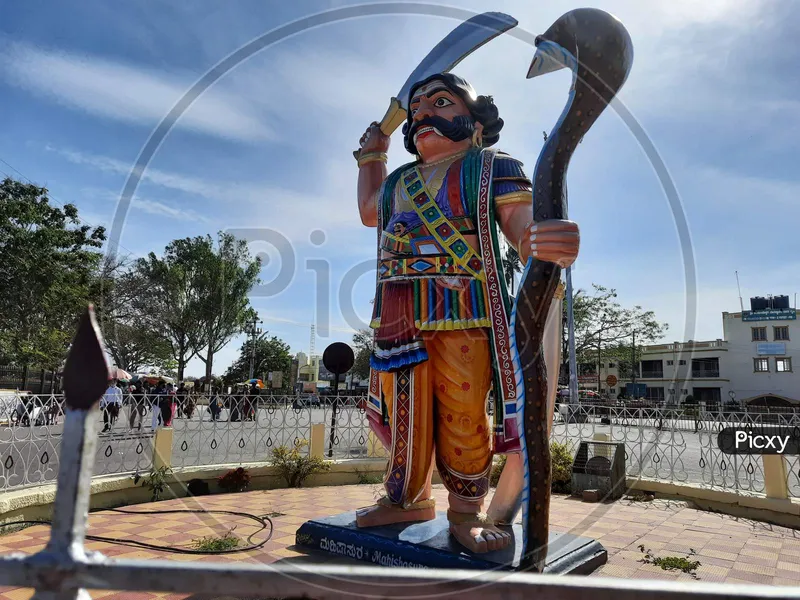 Image Mysore - Chamundi Hill image beautiful image beautiful image beautiful image beautiful image beautiful image beautiful image beautiful image beautiful image beautiful - Image of Closeup Of Beautiful Statue Of Mahishasura Entrance Of ...