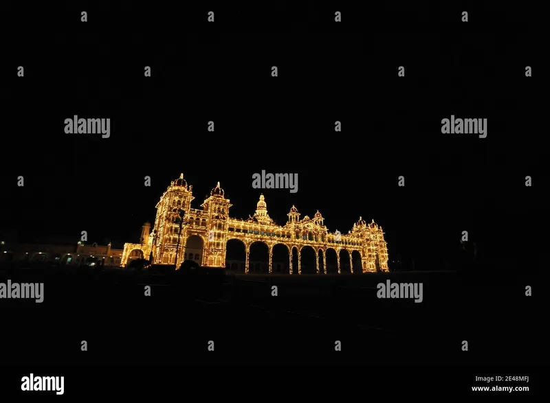 Image Mysore - Mysore Palace image beautiful image beautiful image beautiful - Beautiful shot of the Mysore palace at night in India Stock Photo ...