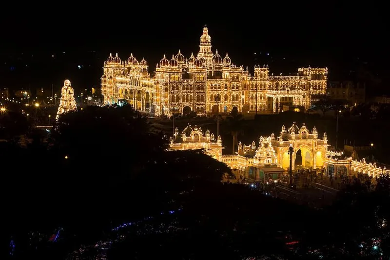 Image Mysore - Mysore Palace image beautiful image beautiful image beautiful image beautiful image beautiful - Mysore Small-Group Nighttime Walking Tour 2024