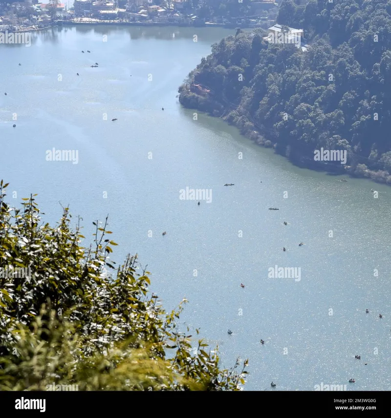 Image Nainital - Naini Lake image beautiful image beautiful image beautiful image beautiful image beautiful - River mountain in background nainital hi-res stock photography and ...