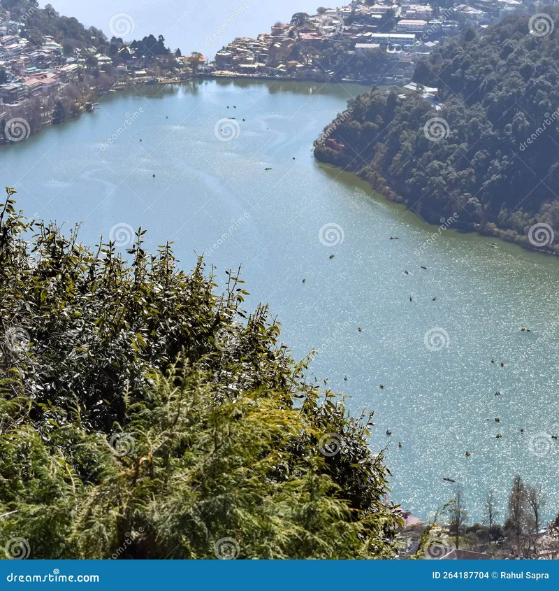 Image Nainital - Naini Lake image beautiful image beautiful image beautiful image beautiful image beautiful - Full View of Naini Lake during Evening Time Near Mall Road in ...