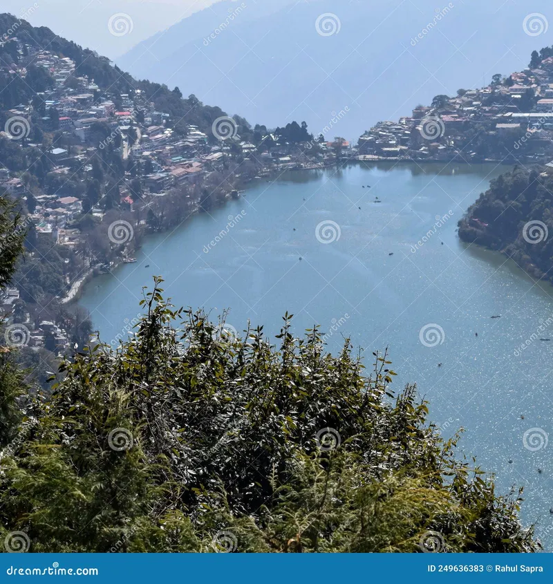 Image Nainital - Naini Lake image beautiful image beautiful image beautiful image beautiful image beautiful image beautiful - Full View of Naini Lake during Evening Time Near Mall Road in ...