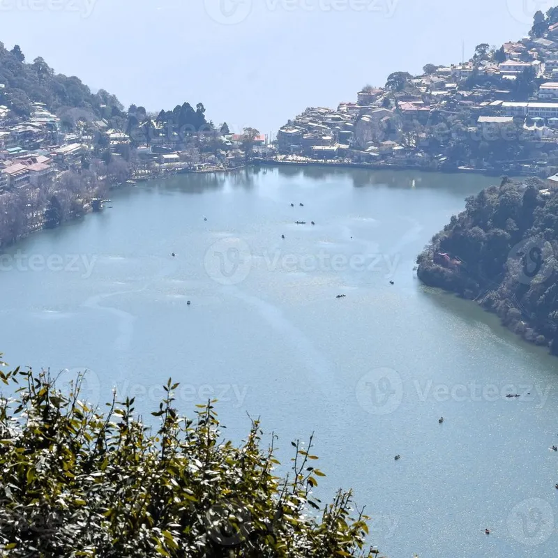 Image Nainital - Naini Lake image beautiful image beautiful image beautiful image beautiful image beautiful image beautiful - Full view of Naini Lake during evening time near Mall Road in ...