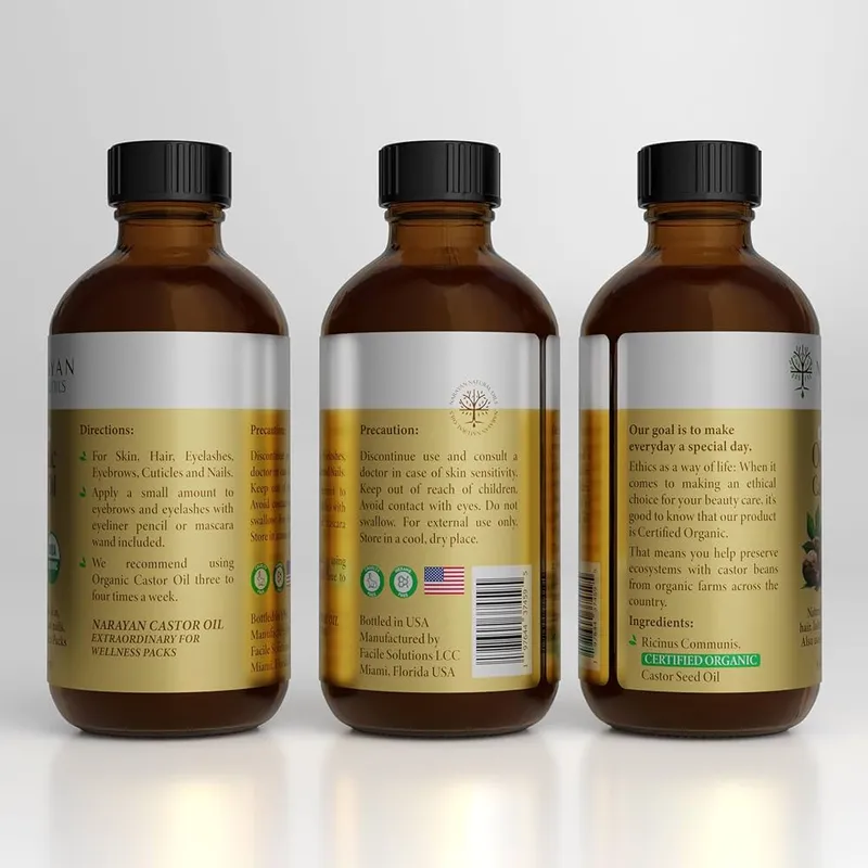 Image Narain image beautiful image beautiful image beautiful image beautiful image beautiful image beautiful image beautiful - Amazon.com: Narayan Organic Castor Oil (4 Fl Oz GLASS BOTTLE) USDA ...