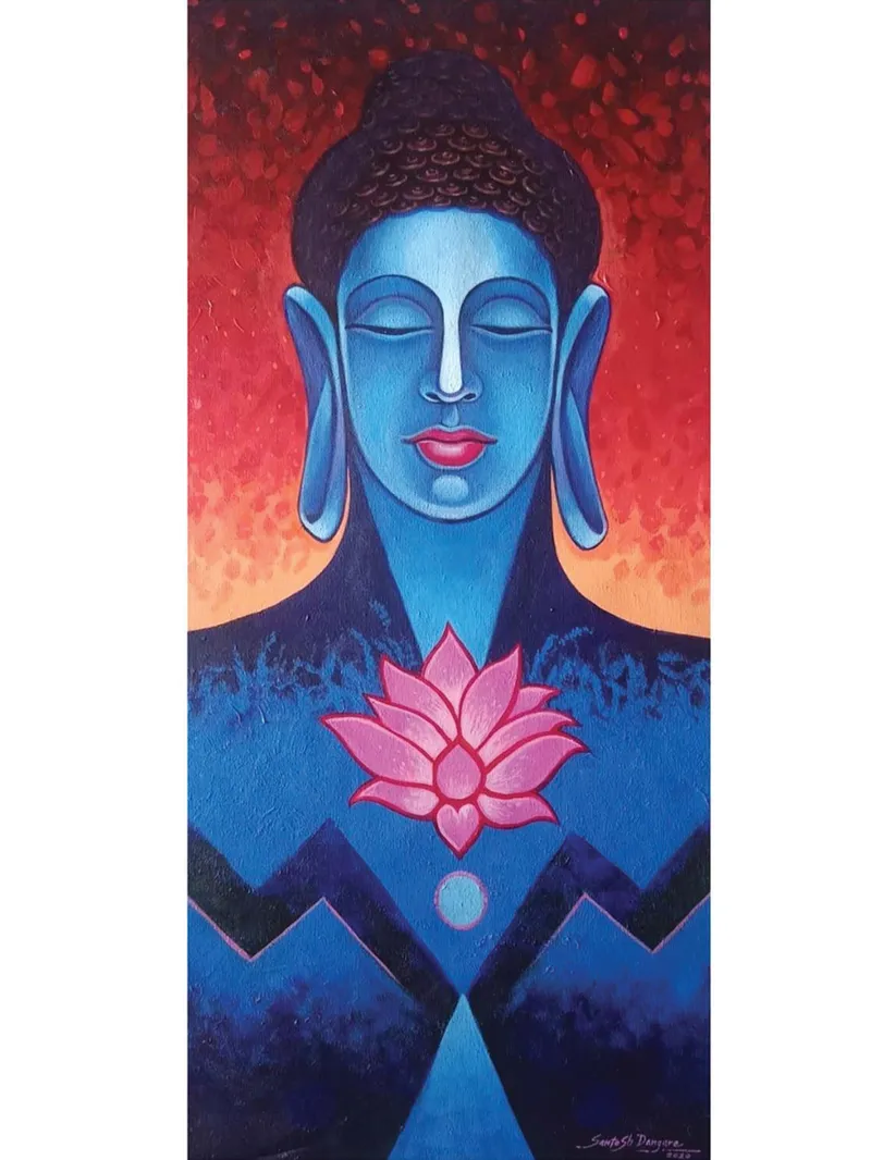 Image Narain image beautiful image beautiful image beautiful image beautiful image beautiful image beautiful image beautiful image beautiful image beautiful image beautiful - Buddha Dhyana Beauty | Acrylic On Canvas | By Santosh Narayan ...