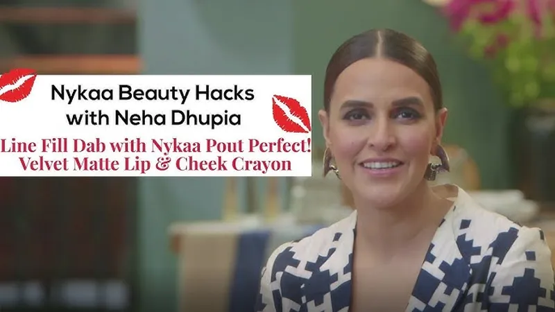 Image Neha Dhupia image beautiful image beautiful image beautiful - How to Line Your Lips Like A Pro Ft. Neha Dhupia | Beauty Hacks ...