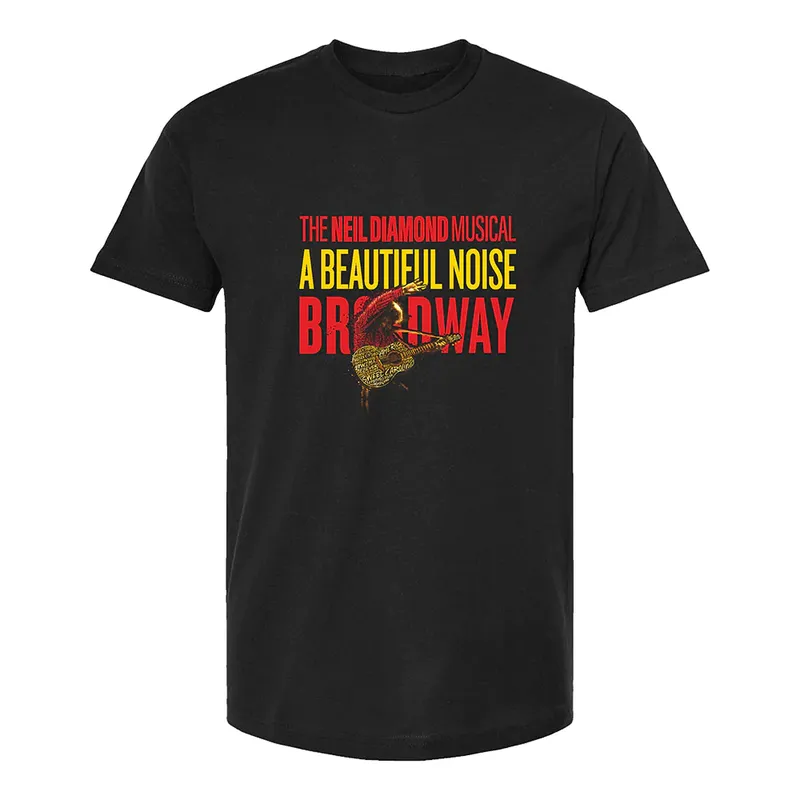 Image Neil Diamond image beautiful image beautiful - A Beautiful Noise the Broadway Musical Logo T-Shirt