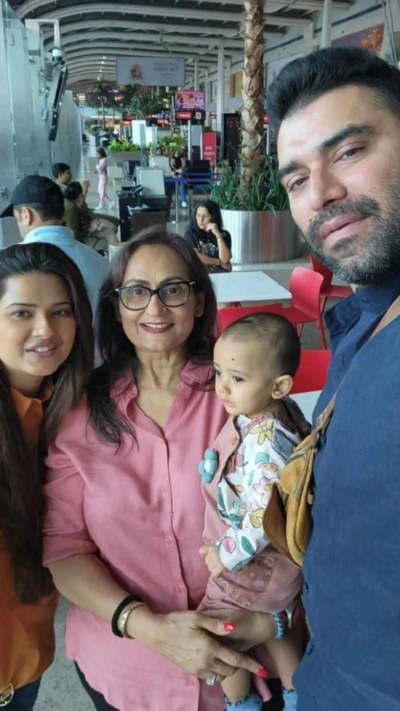 Image Nikitin Dheer image beautiful - Nikitin Dheer Drops Glimpses Of Daughter, Devika's First Family ...